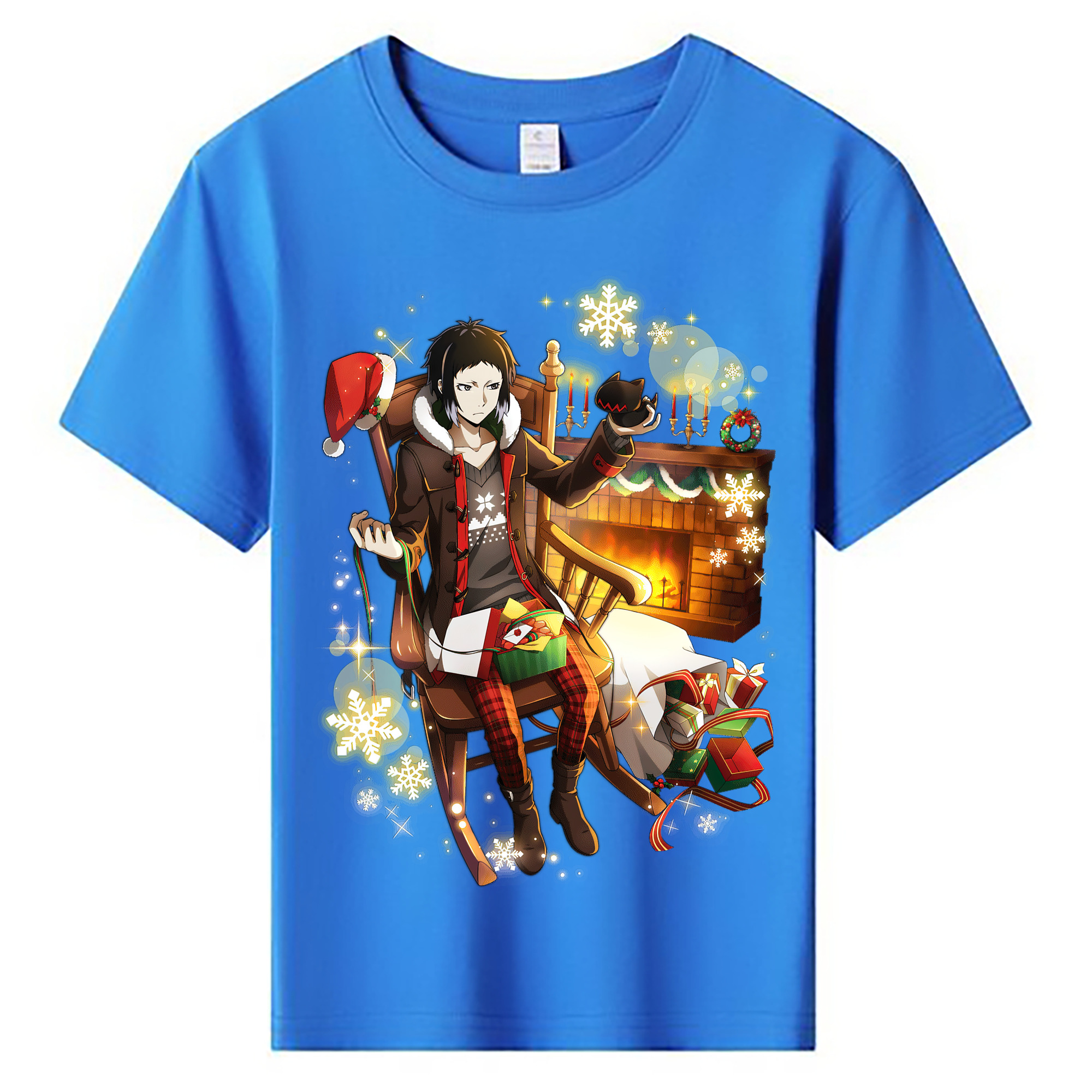 （画像用） 文豪ストレイドッグス Bungo Stray Dogs 綿100％キッズTシャツ（フロントプリント）